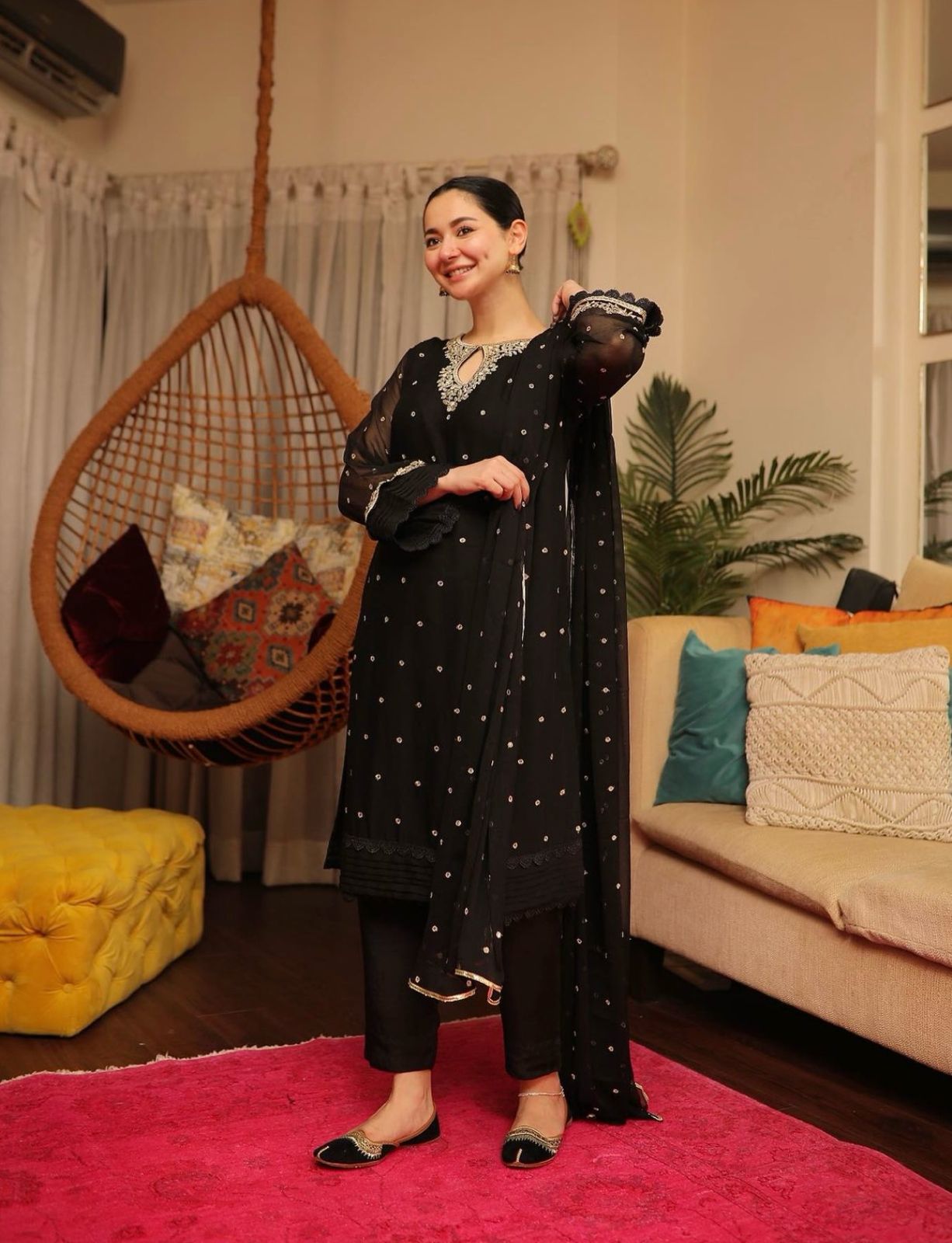 HANIA AMIR Shafoon Embroidered 3pcs
