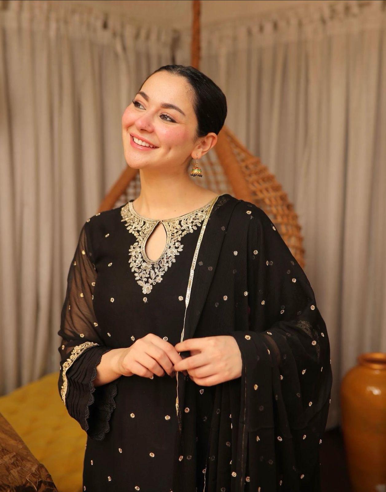 HANIA AMIR Shafoon Embroidered 3pcs